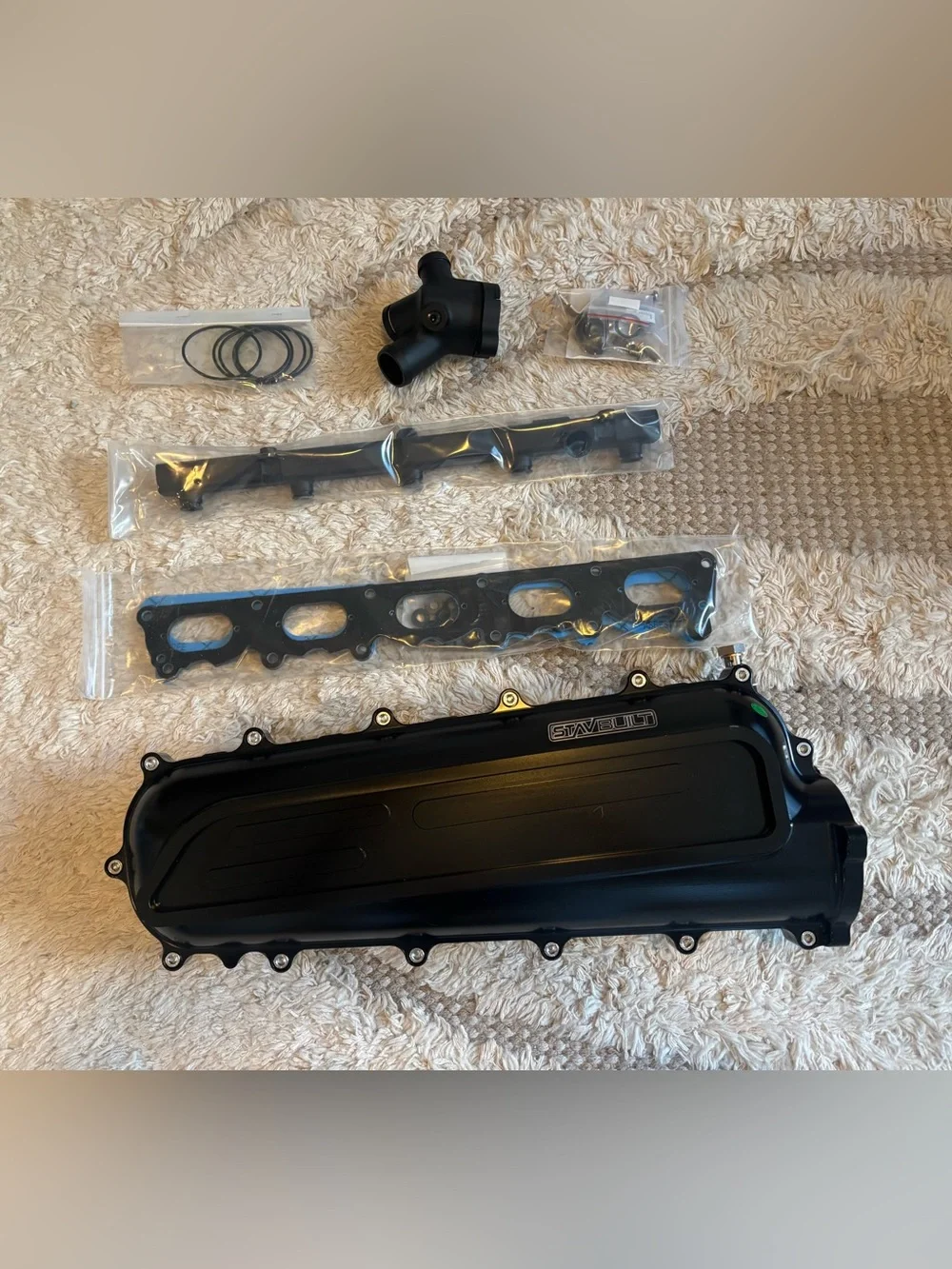 Stav Built Billet Intake Manifold Plenum designed for Audi RS3 & TTRS Models